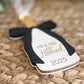 A Toast To Forever - First Christmas Ornament