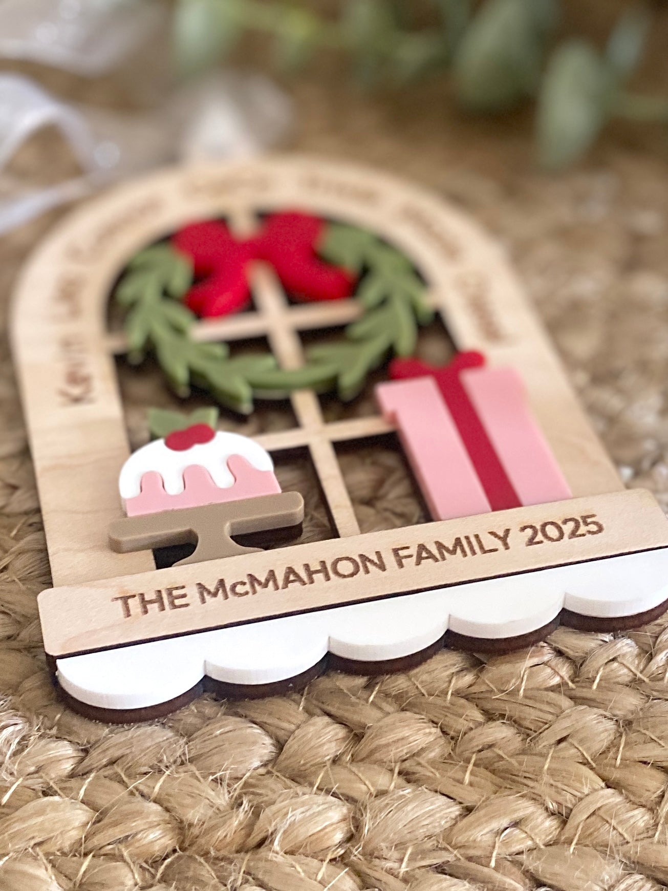 Christmas Window Keepsake Ornament