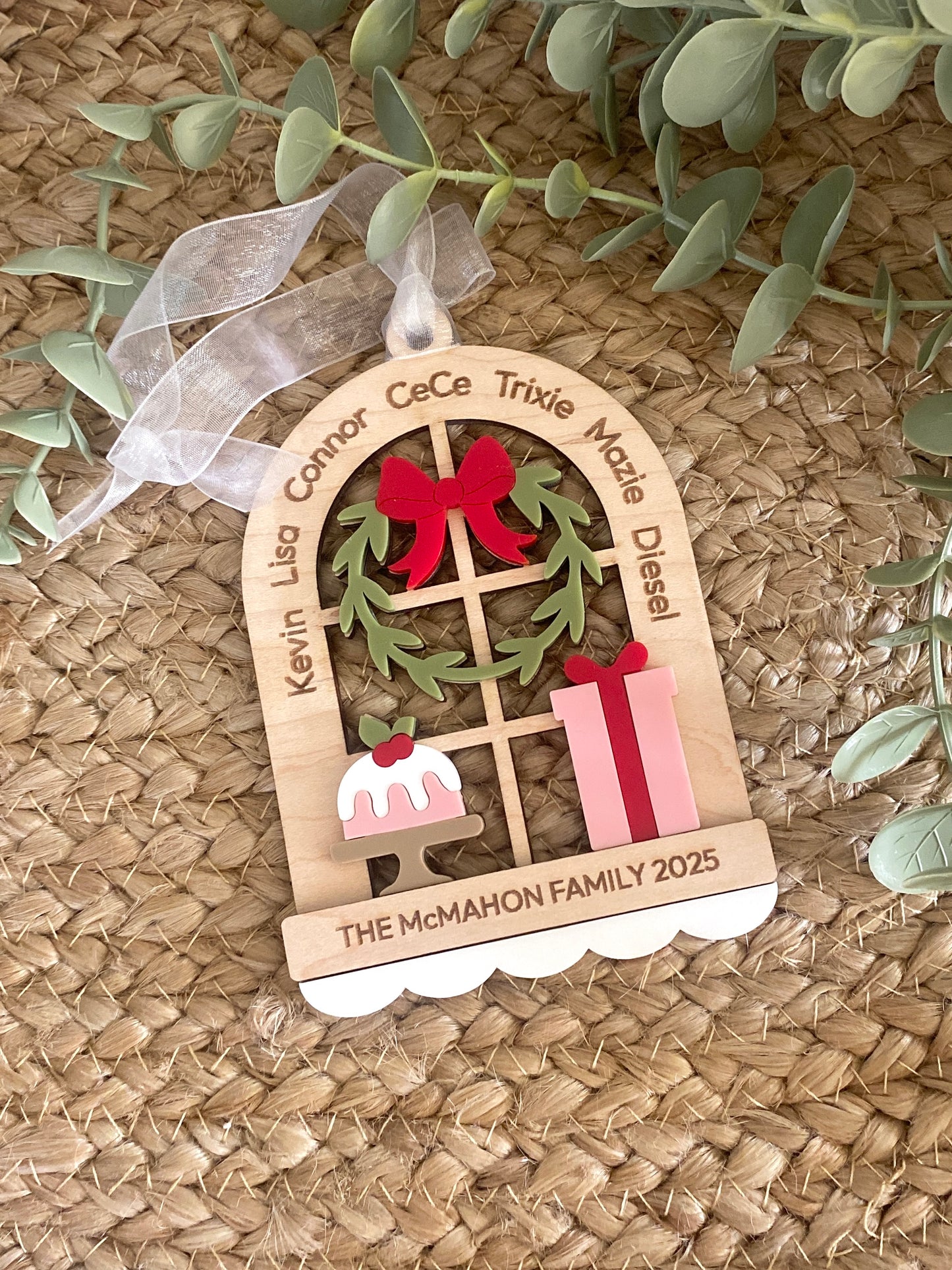Christmas Window Keepsake Ornament