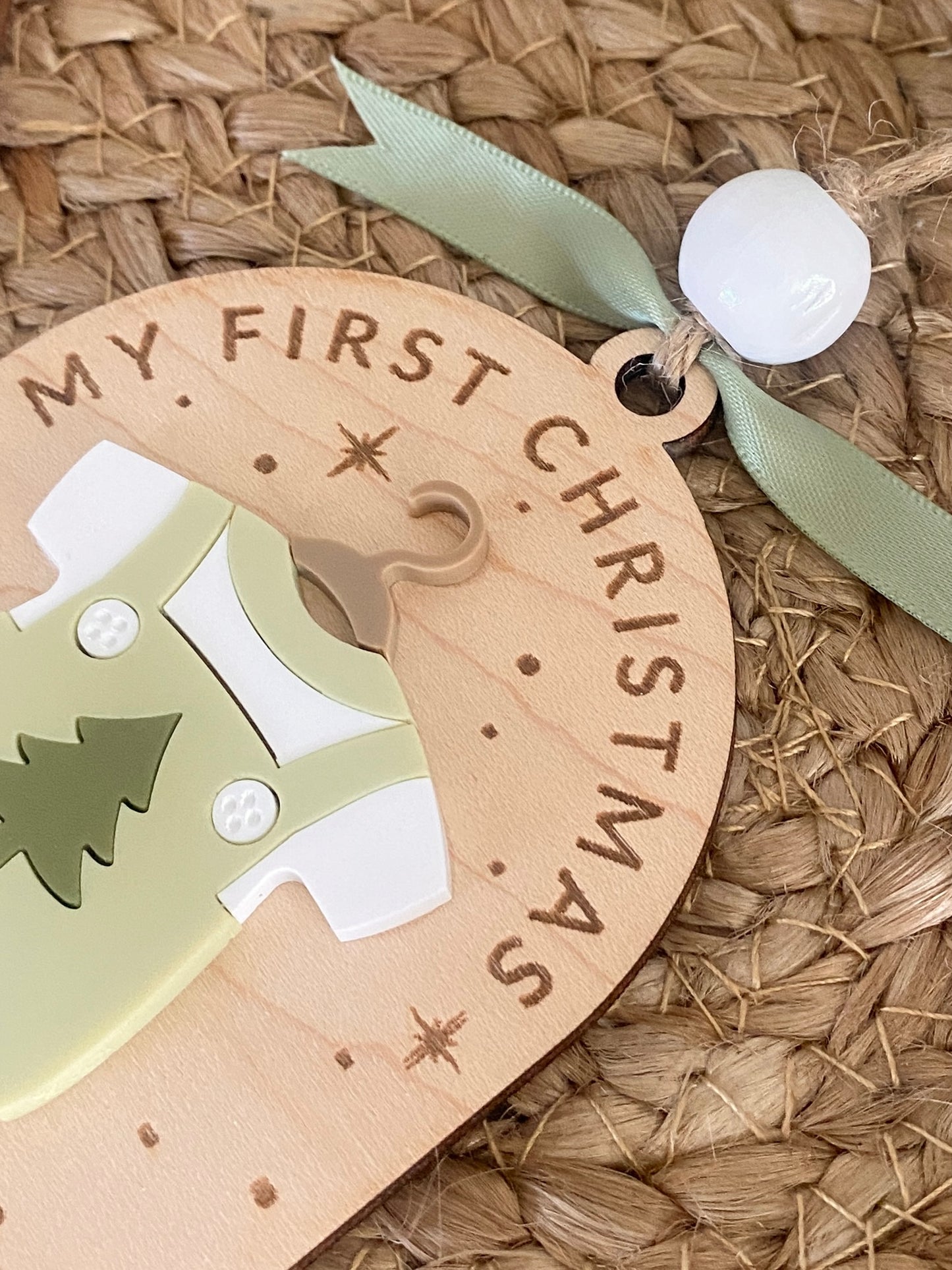 Little Tree & Me First Christmas Ornament