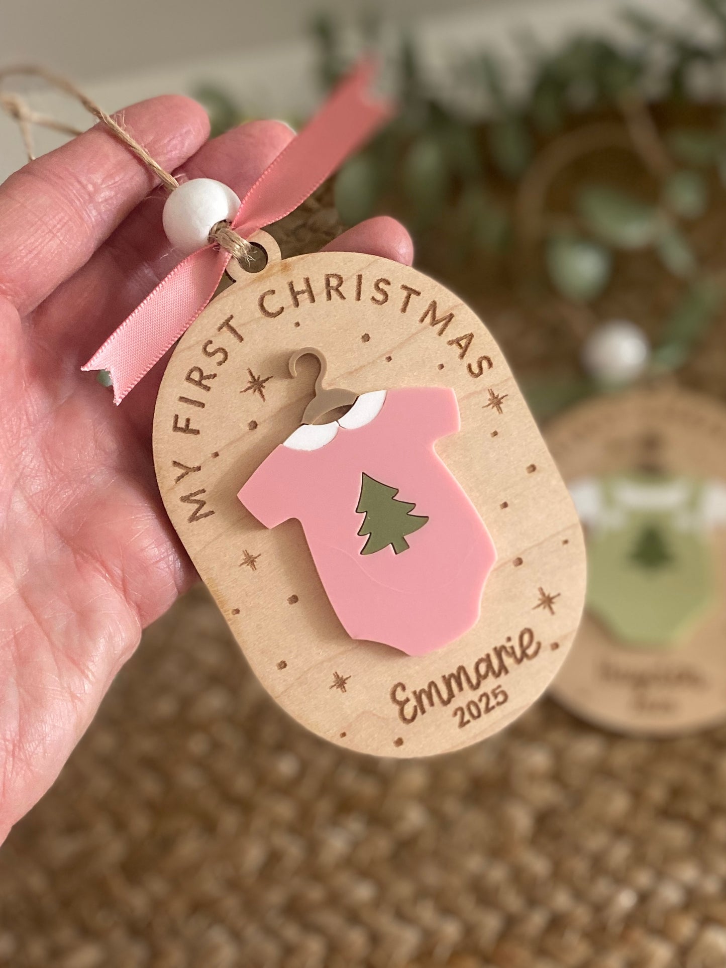 Little Tree & Me First Christmas Ornament