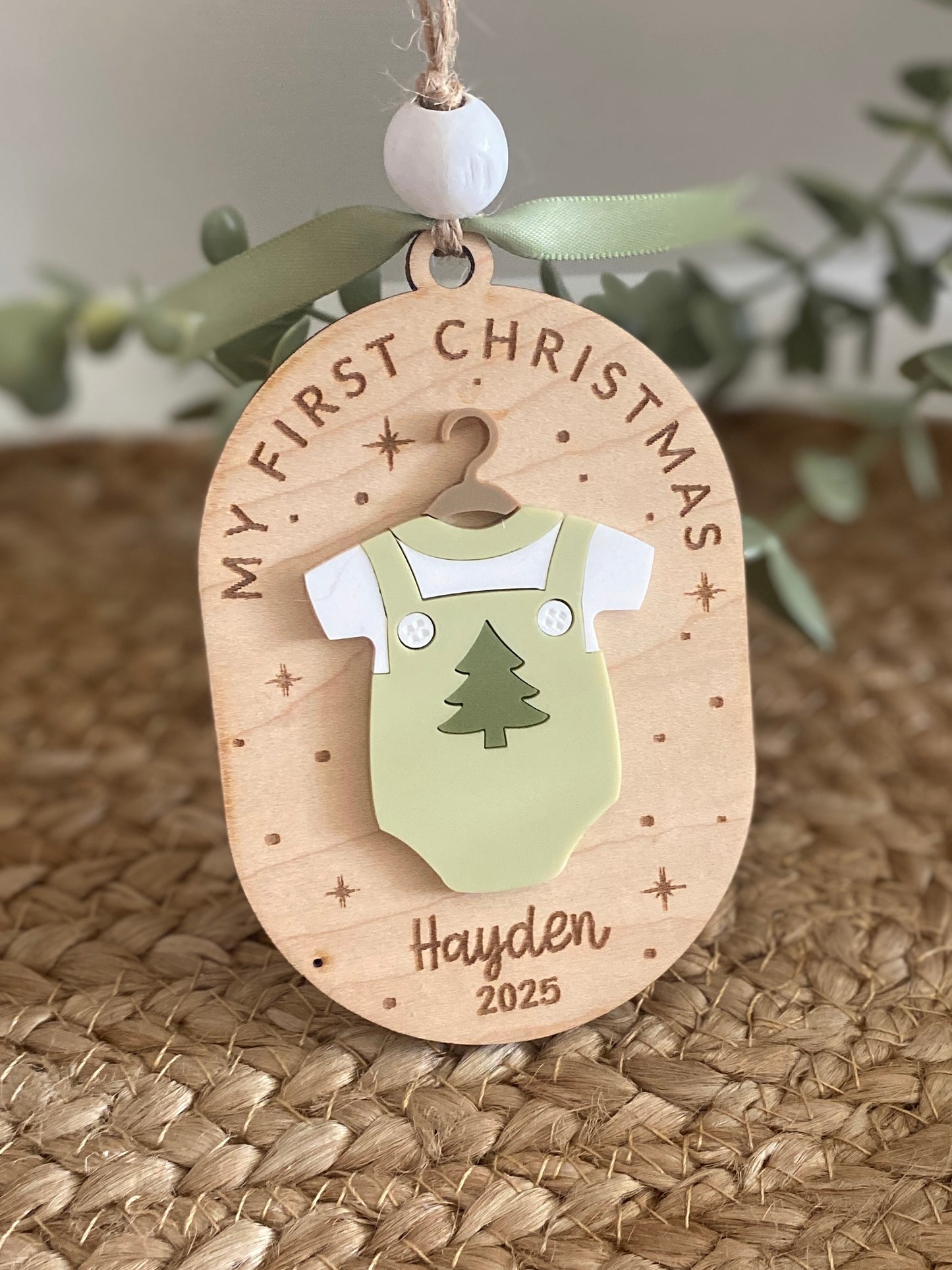 Little Tree & Me First Christmas Ornament