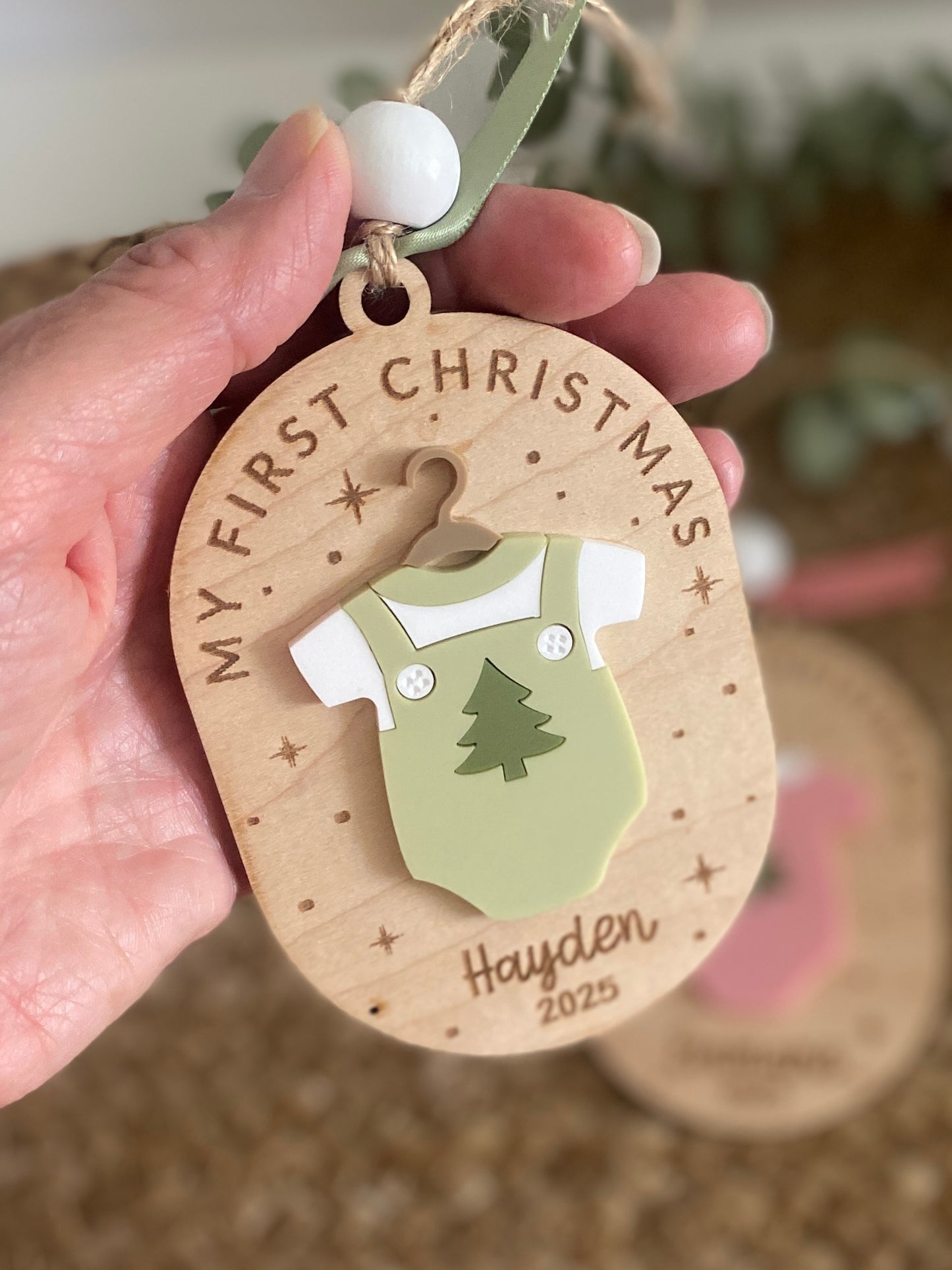 Little Tree & Me First Christmas Ornament