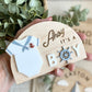 Ahoy It’s a Boy Sign | Nautical Baby Shower Decor | Sailor Gender Reveal Sign | Baby Boy Nursery Decor
