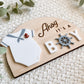 Ahoy It’s a Boy Sign | Nautical Baby Shower Decor | Sailor Gender Reveal Sign | Baby Boy Nursery Decor