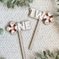 Nautical First Birthday Cake Topper | ONE or TWO Sailor Birthday Cake Topper | Boat Theme Birthday Decor
