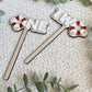 Nautical First Birthday Cake Topper | ONE or TWO Sailor Birthday Cake Topper | Boat Theme Birthday Decor