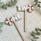 Nautical First Birthday Cake Topper | ONE or TWO Sailor Birthday Cake Topper | Boat Theme Birthday Decor