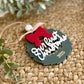 Our First Christmas Wreath Ornament