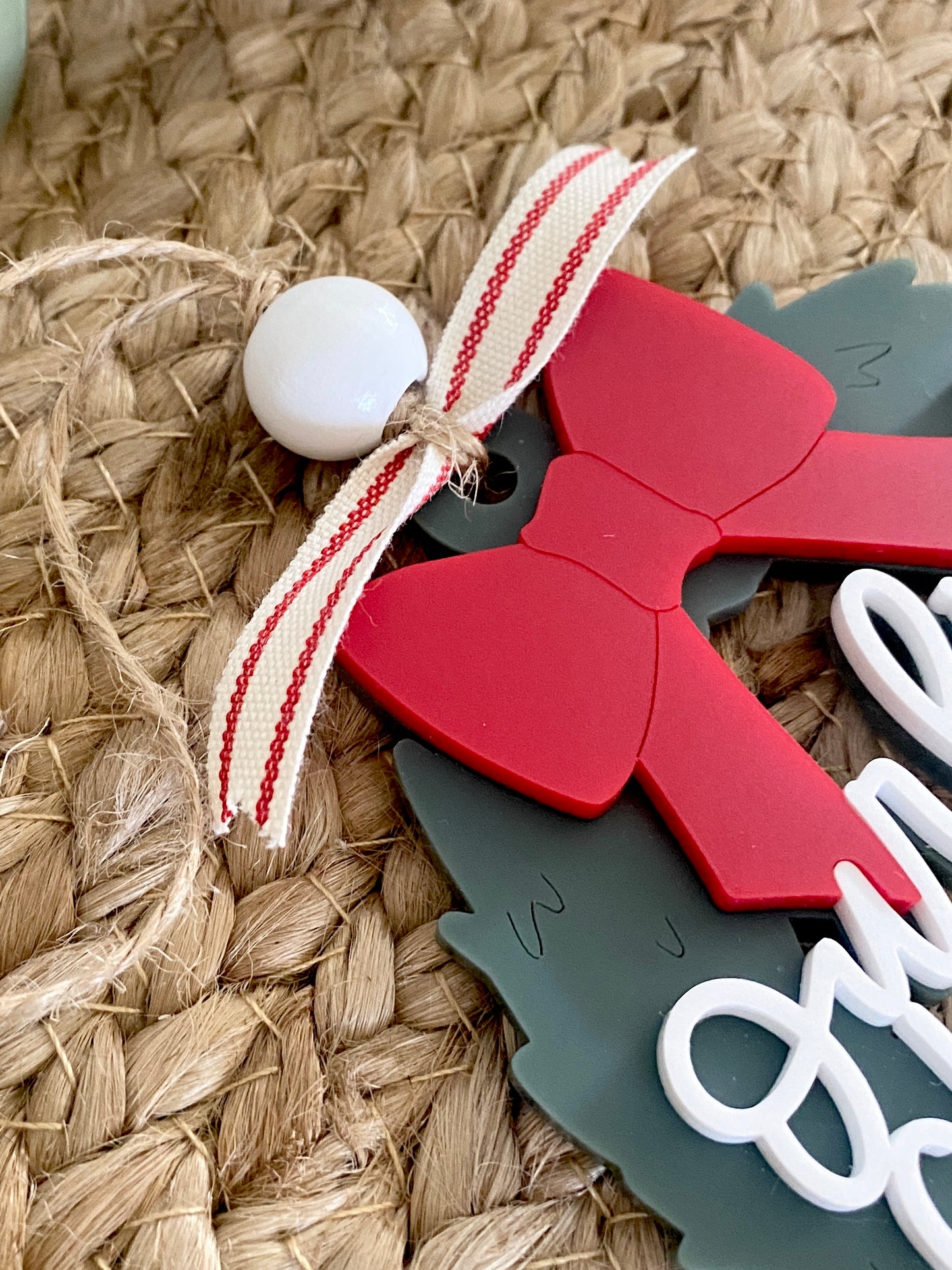 Our First Christmas Wreath Ornament
