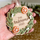 Citrus Holiday Wreath