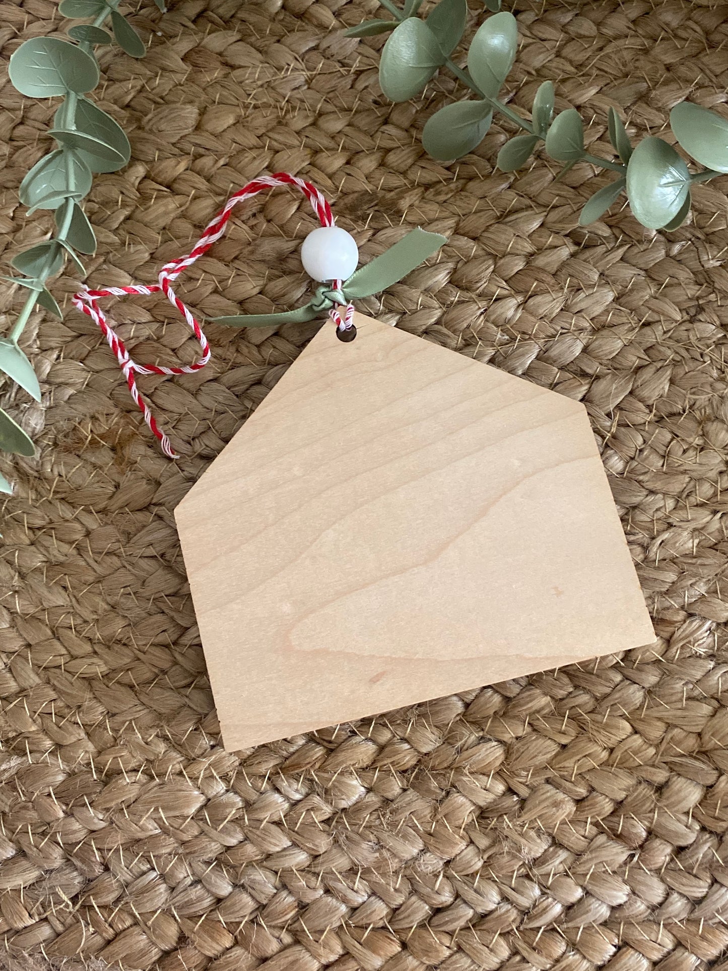 Notes for Santa Ornament ~ Christmas List or Thank You Note Keepsake