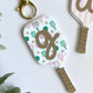 Personalized Pickleball Bag Charm | Custom Initial Keychain | Cute Pickleball Gift for Girls, Teams & Players