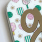 Personalized Pickleball Bag Charm | Custom Initial Keychain | Cute Pickleball Gift for Girls, Teams & Players
