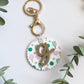 Personalized Pickleball Bag Charm | Custom Initial Keychain | Cute Pickleball Gift for Girls, Teams & Players