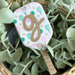 Personalized Pickleball Bag Charm | Custom Initial Keychain | Cute Pickleball Gift for Girls, Teams & Players