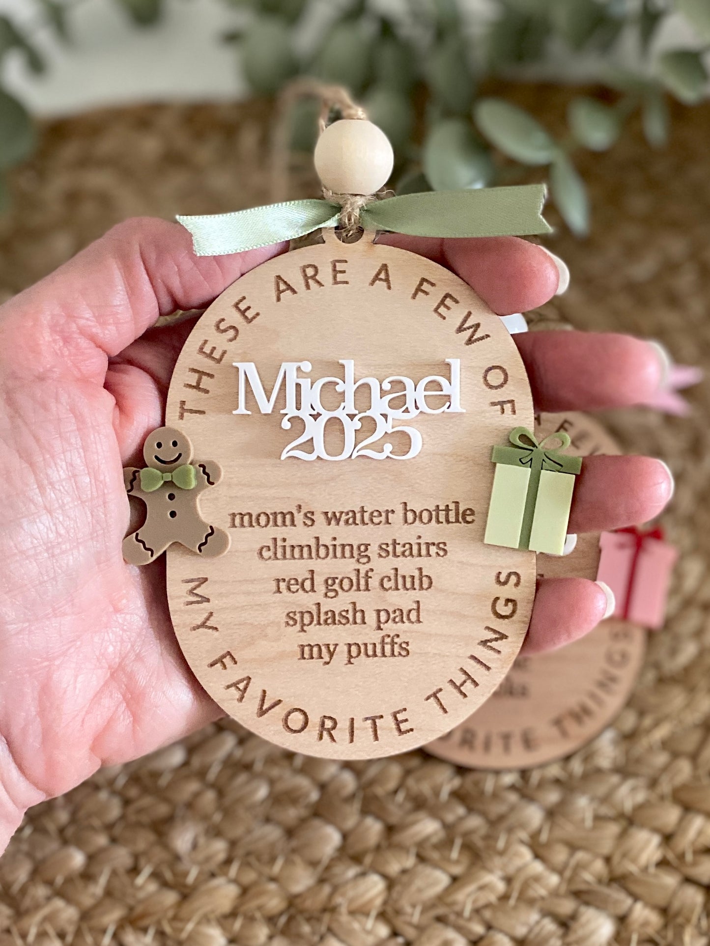 A Few Of My Favorite Things Ornament Keepsake