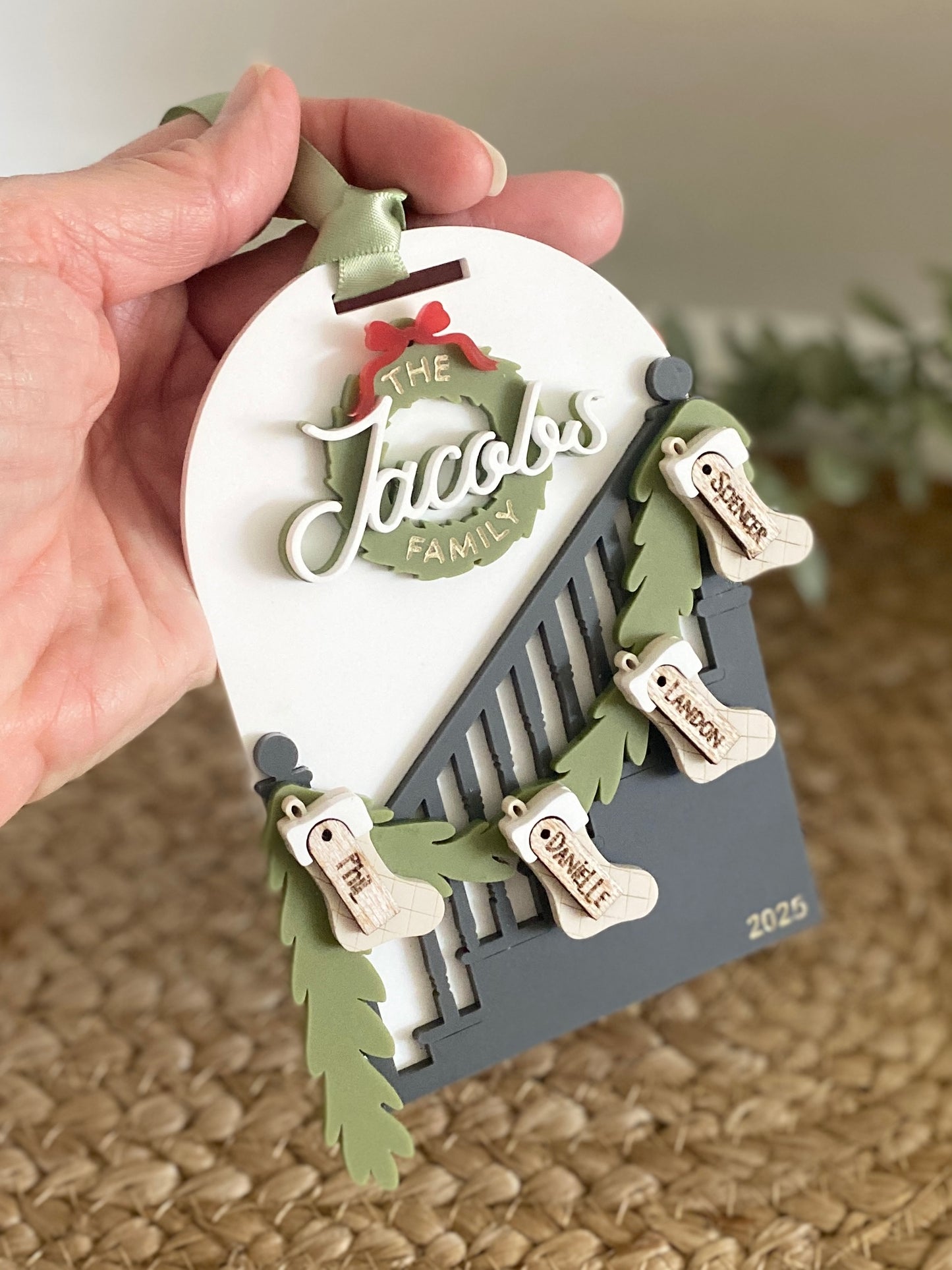 The Christmas Staircase Ornament
