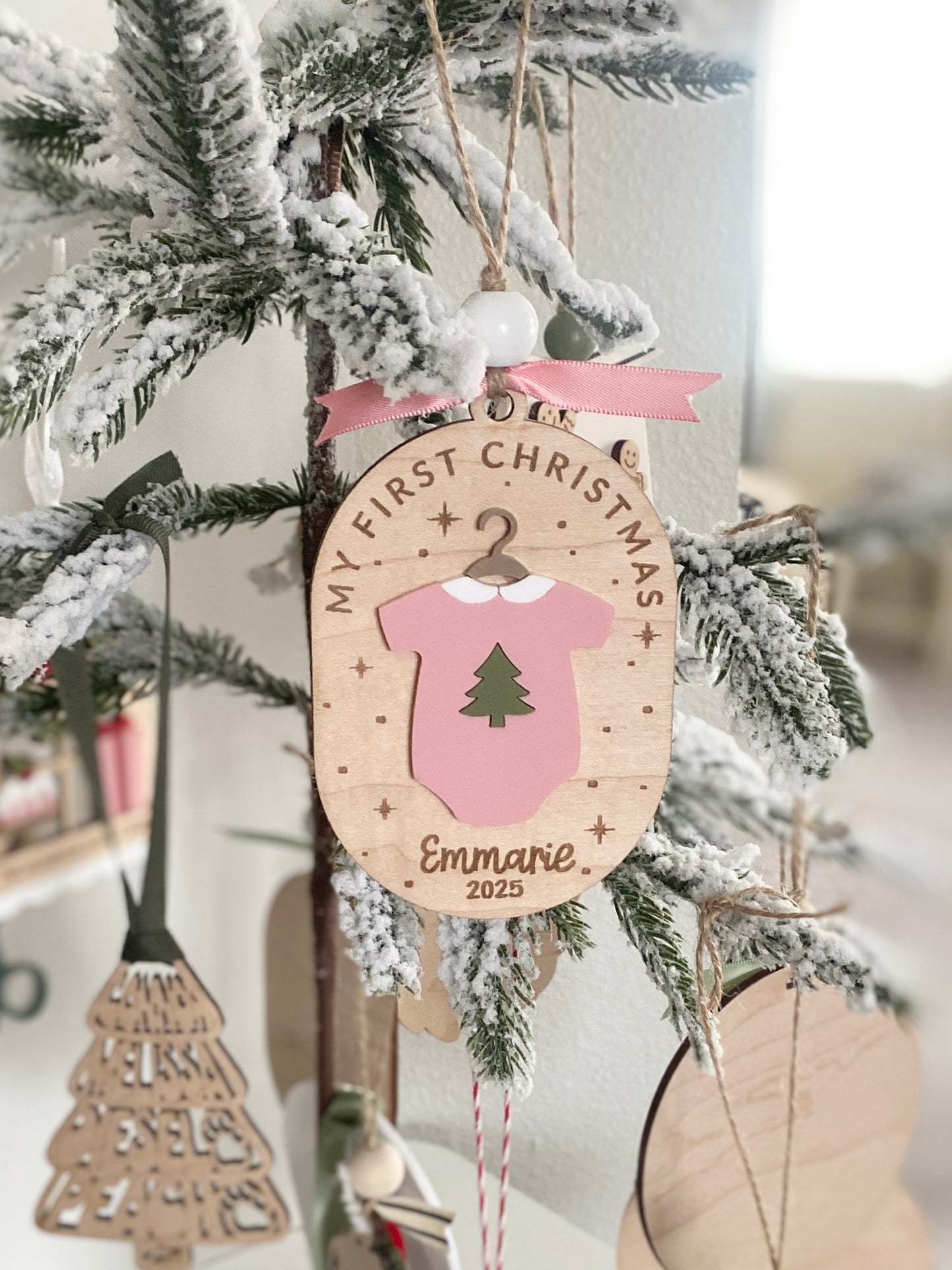 Little Tree & Me First Christmas Ornament