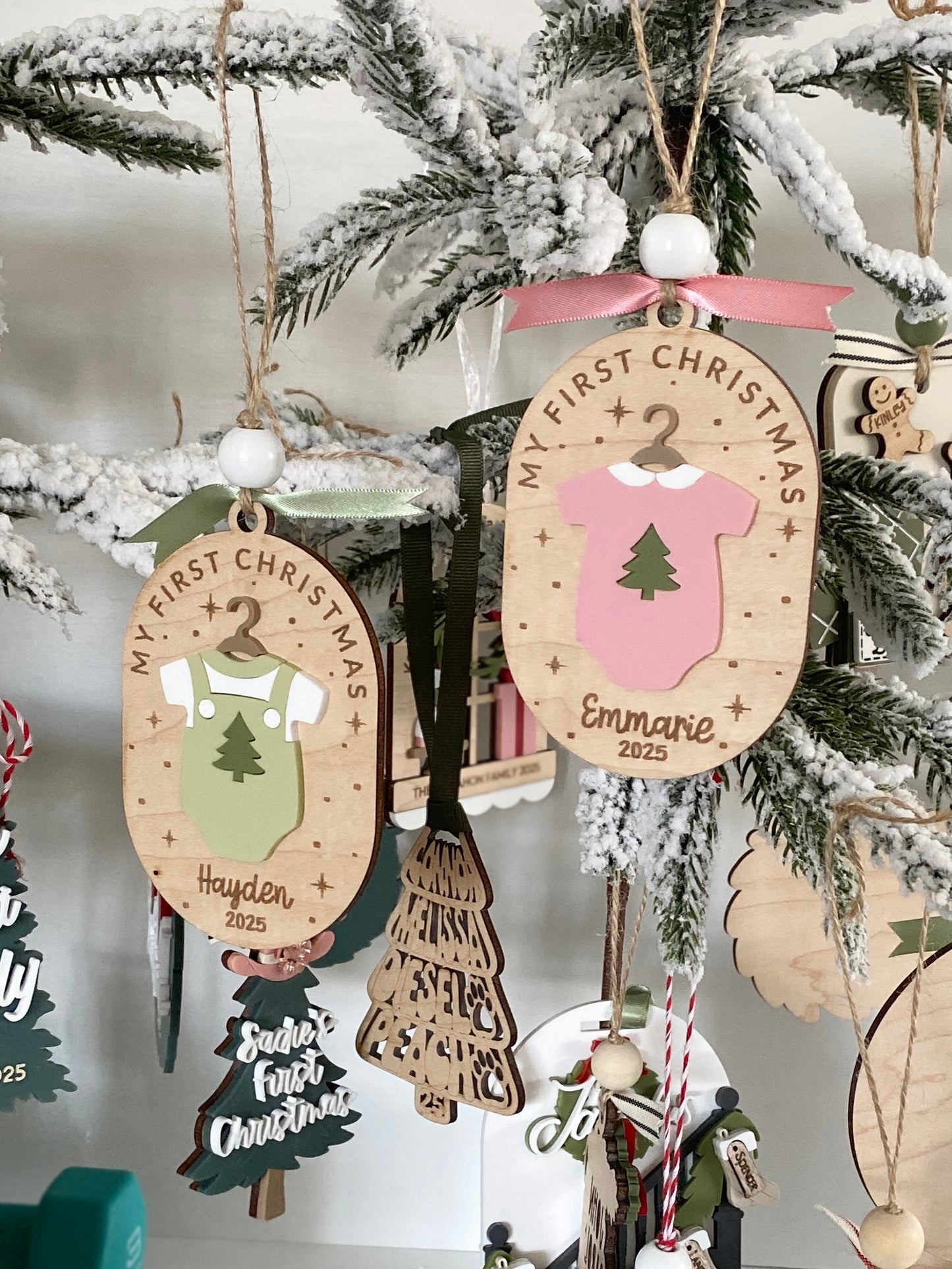 Little Tree & Me First Christmas Ornament