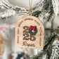 Arch Family Christmas Ornament