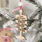 Santa Stop Here Ornament/Sign