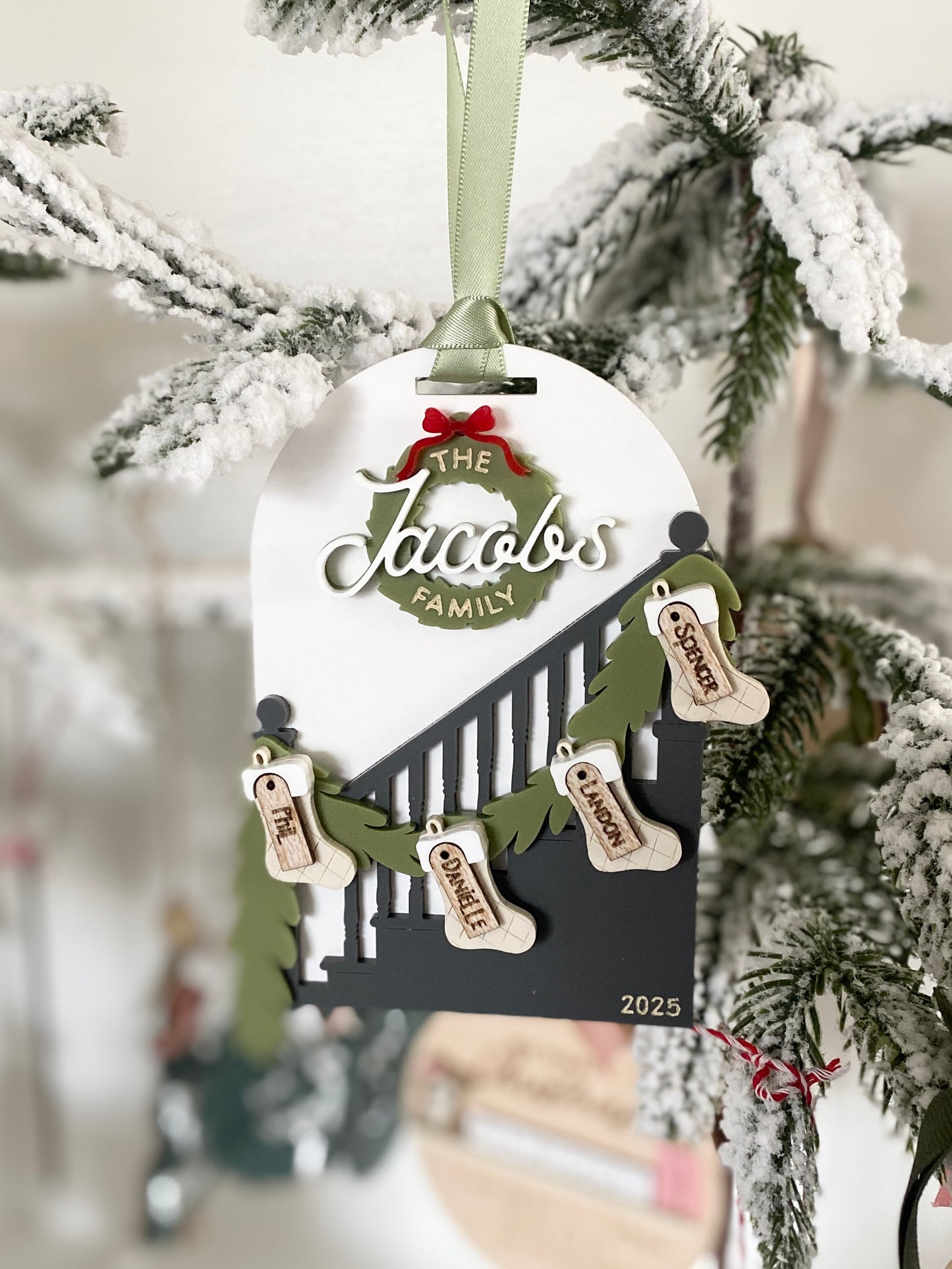 The Christmas Staircase Ornament