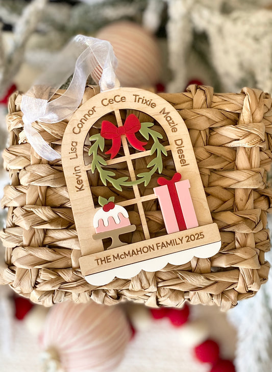 Christmas Window Keepsake Ornament