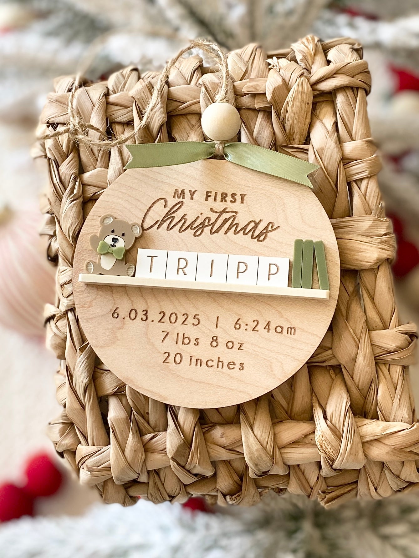 New Arrival Shelf Keepsake Ornament