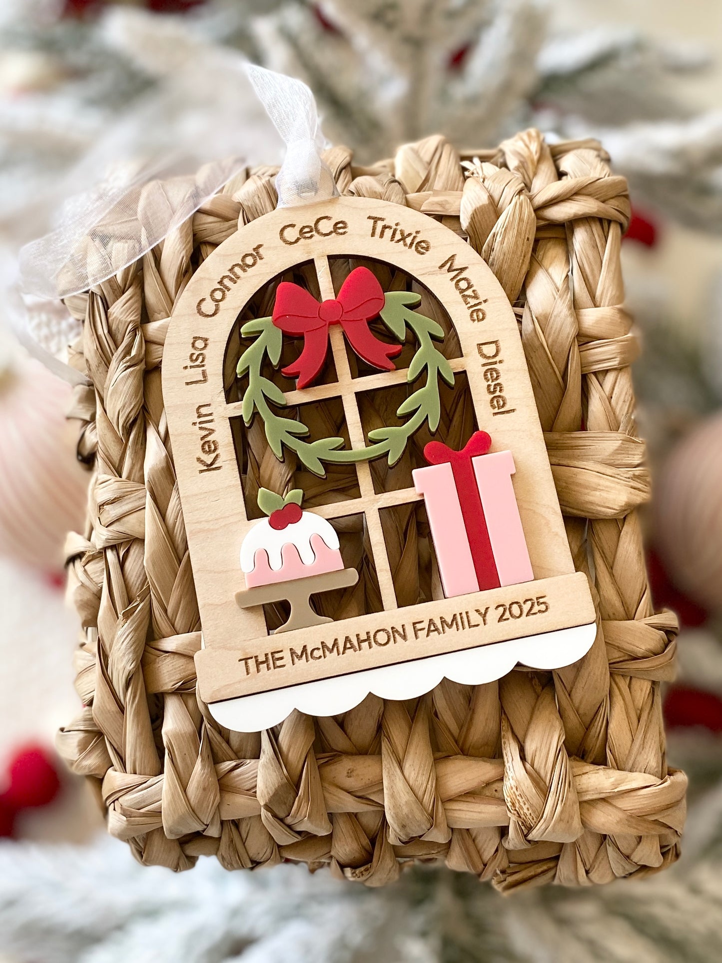 Christmas Window Keepsake Ornament
