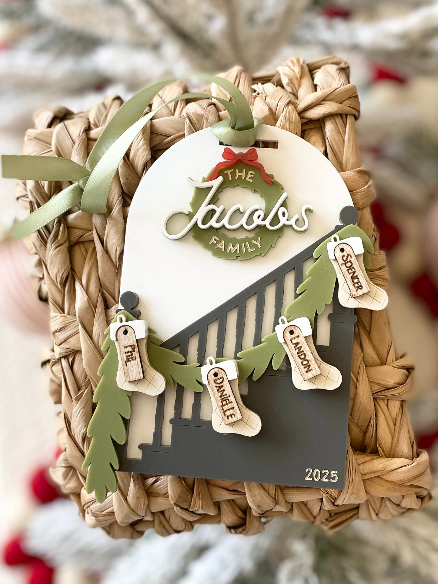 The Christmas Staircase Ornament