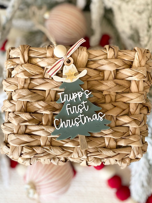 Lil' Cowpoke's First Christmas Ornament