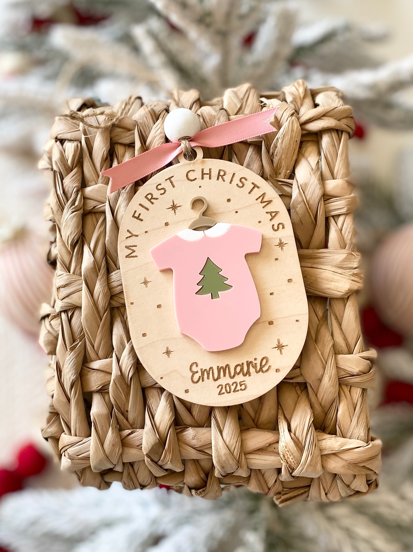 Little Tree & Me First Christmas Ornament