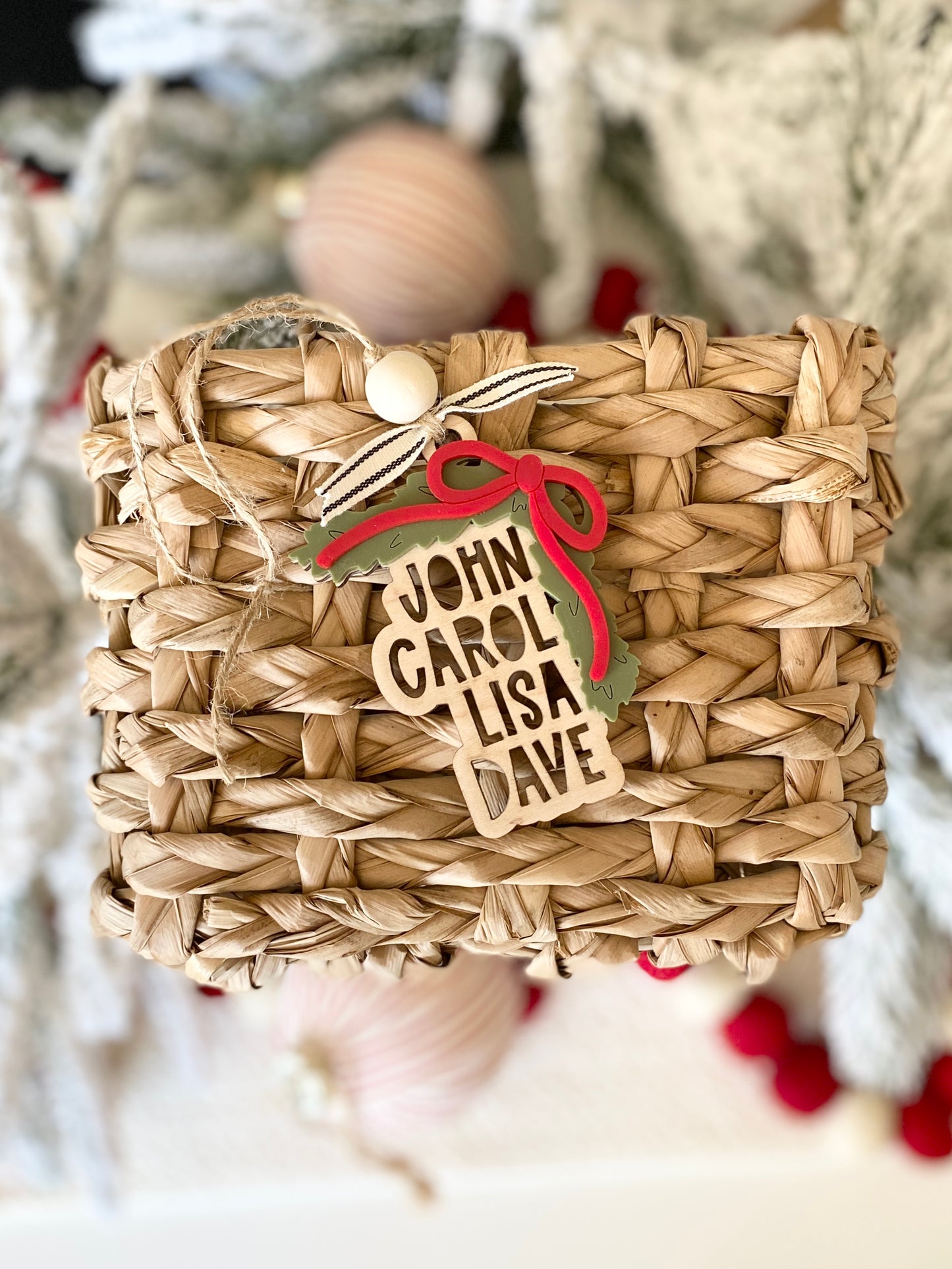 Garland Family Name Cutout Ornament