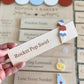 Patriotic Bakery Menu Play Board Expansion Pack  | Interchangeable Bakery Board Add-On | 4th of July Pretend Play Collection