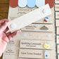 Patriotic Bakery Menu Play Board Expansion Pack  | Interchangeable Bakery Board Add-On | 4th of July Pretend Play Collection