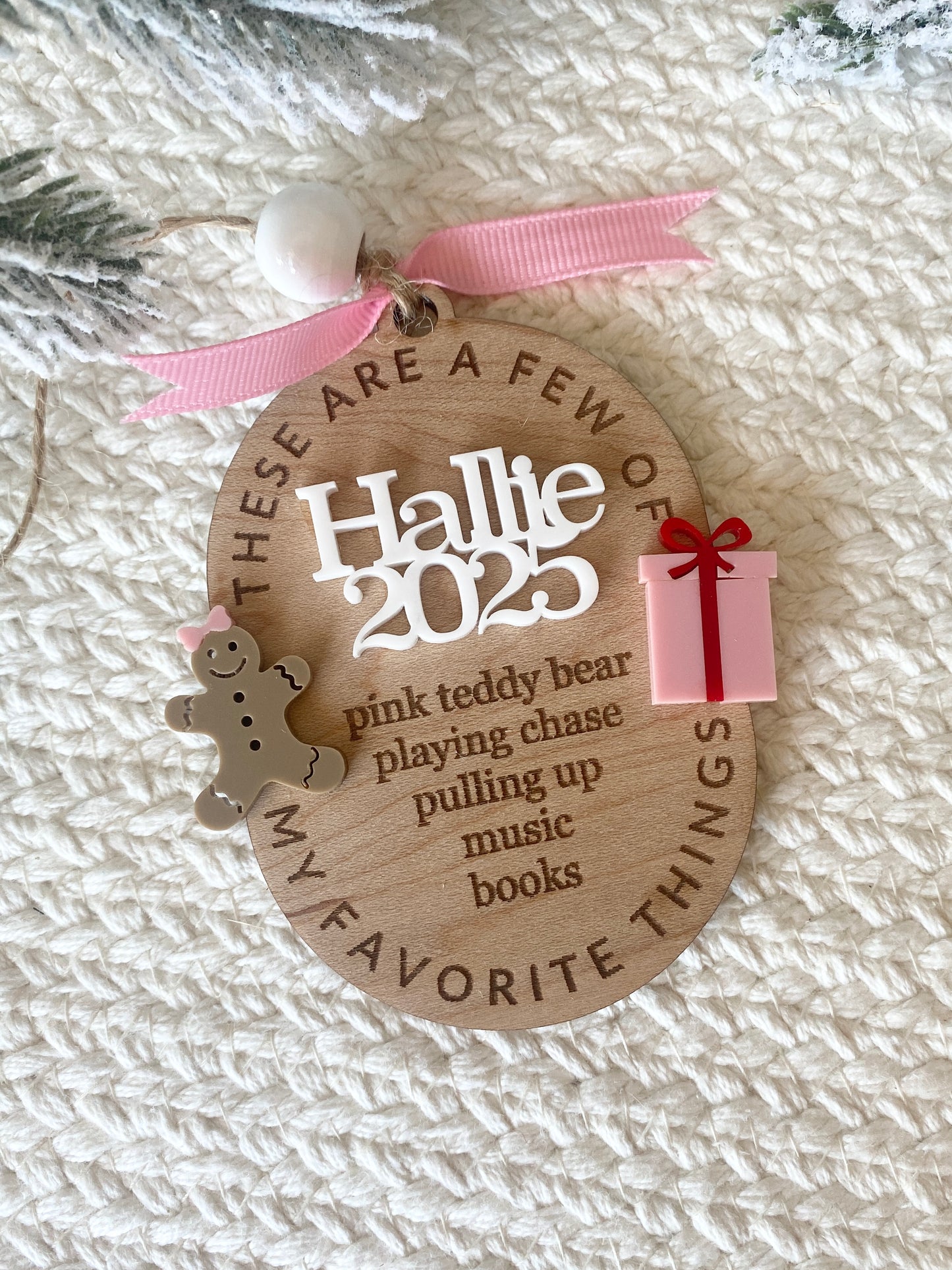 A Few Of My Favorite Things Ornament Keepsake