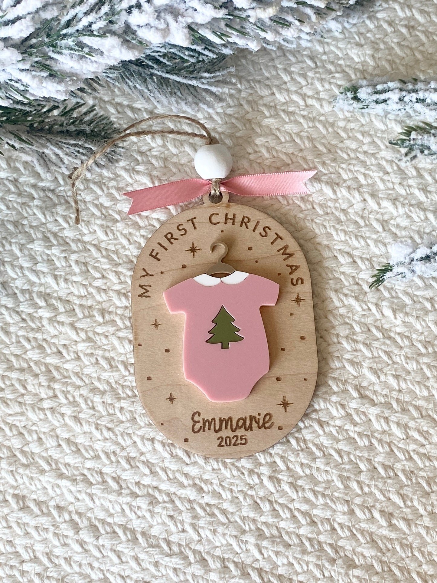 Little Tree & Me First Christmas Ornament