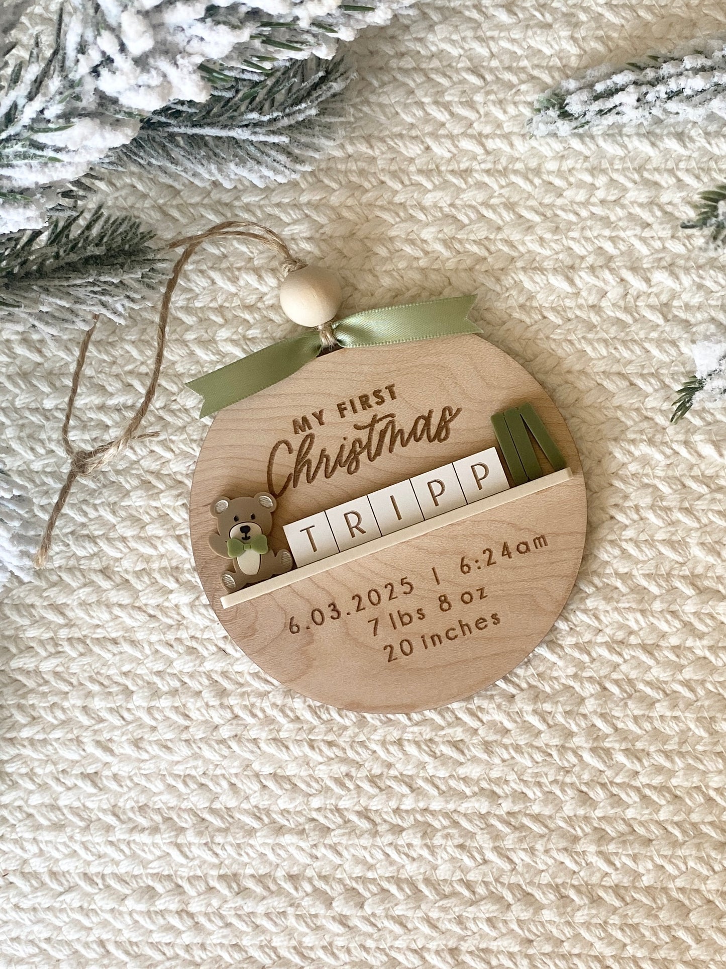 New Arrival Shelf Keepsake Ornament