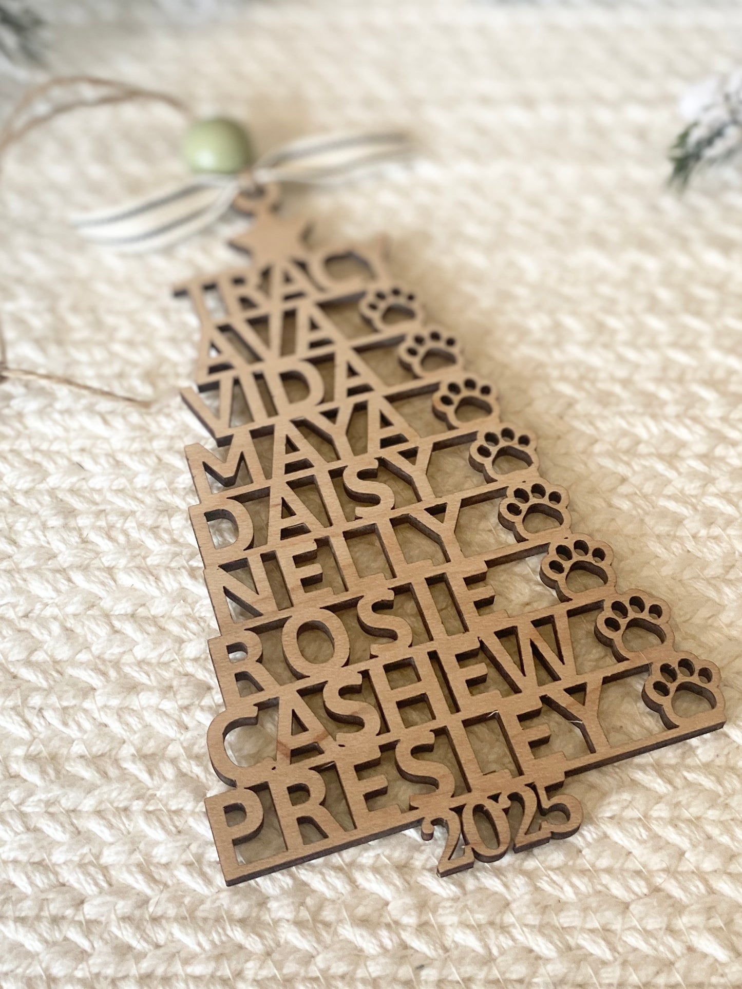 Family Tree Keepsake Ornament