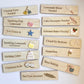 Interchangeable Bakery Play Menu Board - Starter Set| Pretend Play Bakery | Play Kitchen Decor | Personalized Playroom Sign | Montessori Inspired