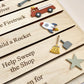 Workshop Play Board | Montessori Inspired | Construction Playroom Decor | Interchangeable Activity Board |  Pretend Play Workshop