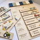Workshop Play Board | Montessori Inspired | Construction Playroom Decor | Interchangeable Activity Board |  Pretend Play Workshop