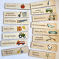 Workshop Play Board | Montessori Inspired | Construction Playroom Decor | Interchangeable Activity Board |  Pretend Play Workshop
