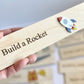 Workshop Play Board | Montessori Inspired | Construction Playroom Decor | Interchangeable Activity Board |  Pretend Play Workshop
