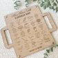 Nature Walk Scavenger Hunt Board – Reusable Adventure for Kids