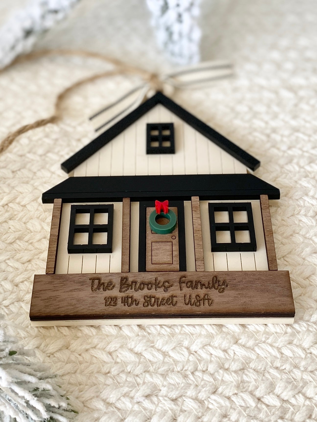 Hearth & Home ~ Modern Farmhouse Christmas Ornament