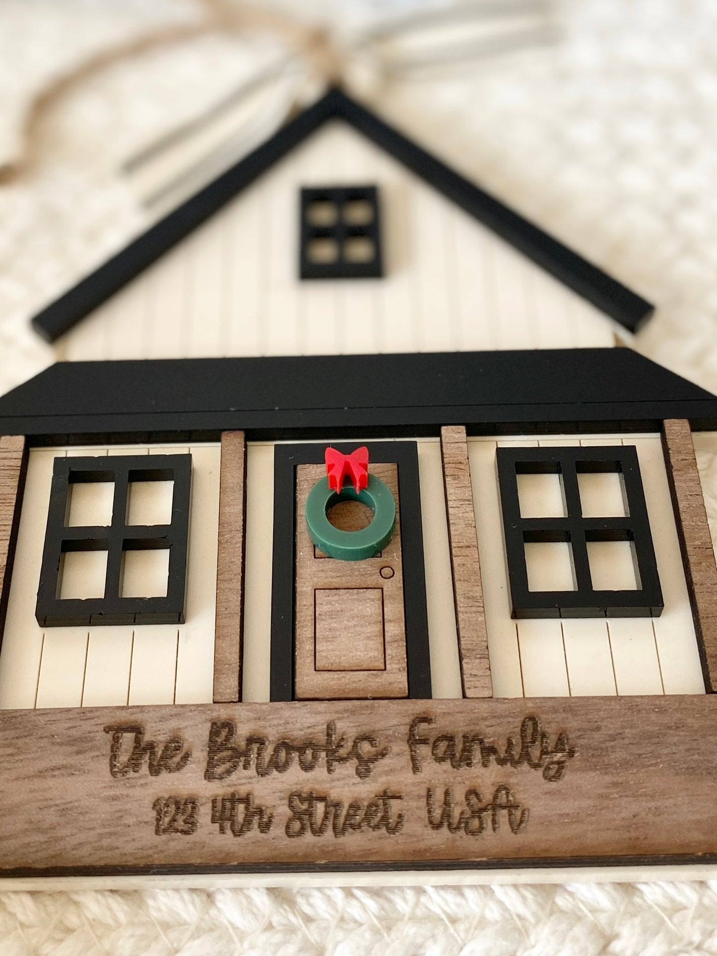 Hearth & Home ~ Modern Farmhouse Christmas Ornament