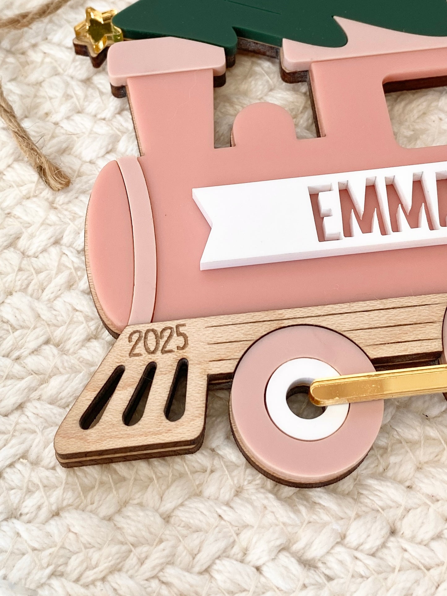 All Aboard Christmas Train Ornament