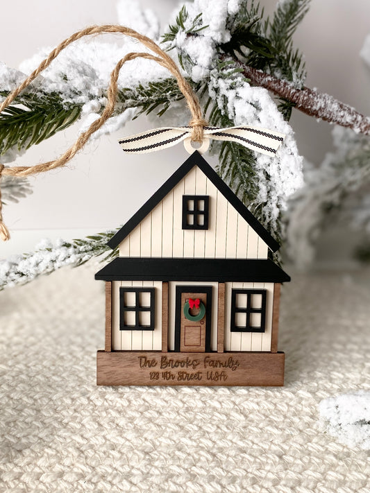 Hearth & Home ~ Modern Farmhouse Christmas Ornament